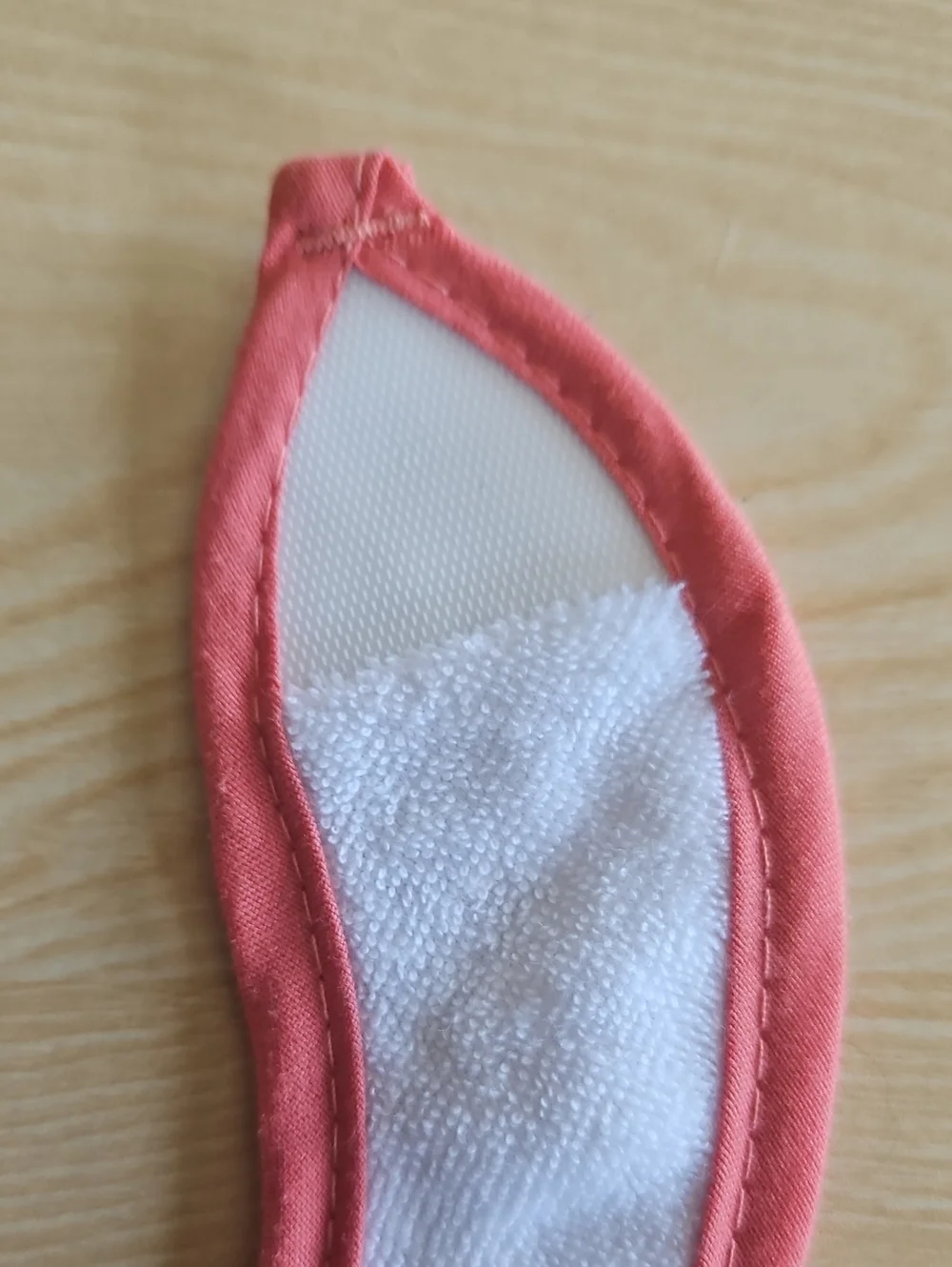One in a Melon Pink Trim Baby Bib